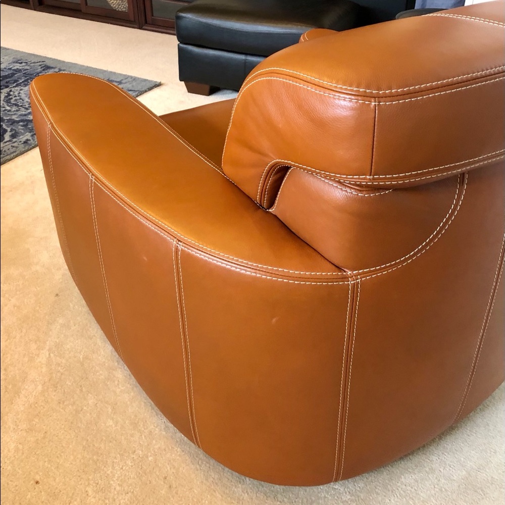 Scan Design Curved Sofa And Chair Gem